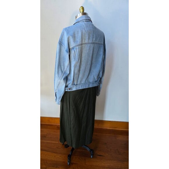 Levi's Premium Women's 90's Trucker Denim Jacket in a Size Extra Large XL - Picture 5 of 7